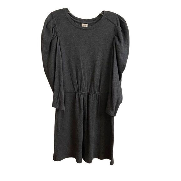 Matilda Jane NEW Gramercy Womens Smocked Knit Dress Washed Black Small - Picture 6 of 6